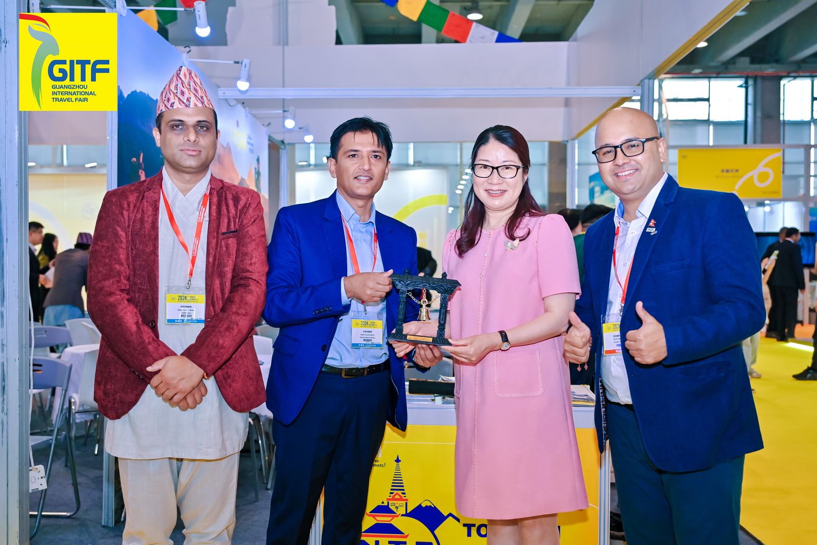 Nepal Shines at GITF 2024, Winning Awards and Garnering Strong Interest from the Chinese Market